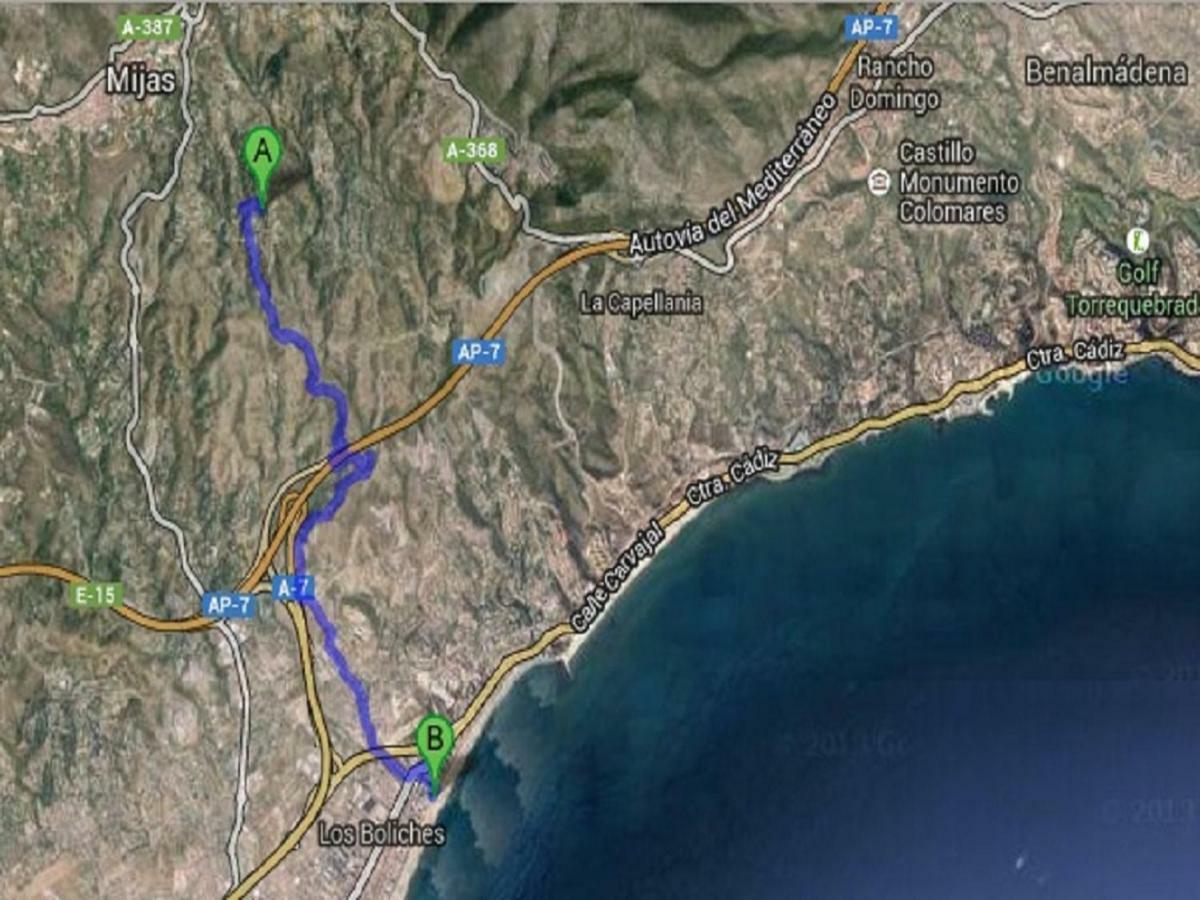 Holiday Villa In 10 Min From Fuengirola Beach With Sea Views Pool Bbq Parking Wifi Aircon Big Garden Mijas Luaran gambar